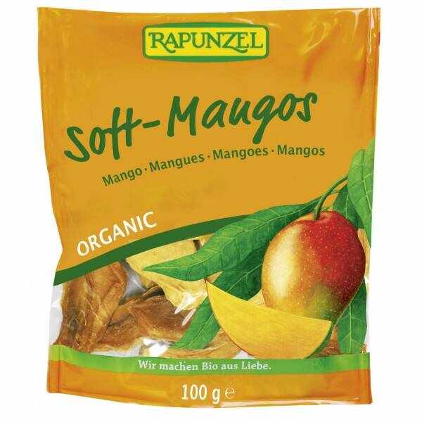 Mango ecologic soft, eco-bio, 100g - Rapunzel