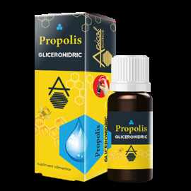 Propolis glicerohidric, 30ml - Apicol Science