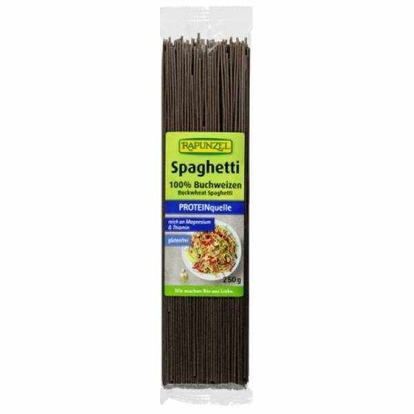 Spaghetti din hrisca integrala FARA GLUTEN, eco-bio, 250g - Rapunzel