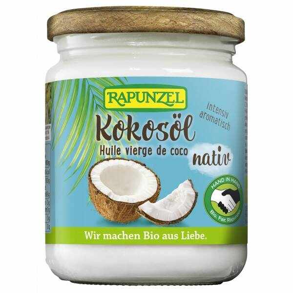 Ulei de cocos virgin, eco-bio, 200g - Rapunzel