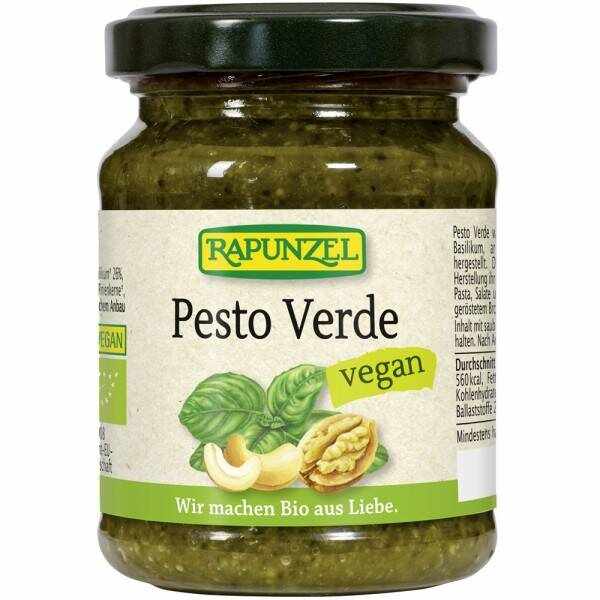 Pesto Verde vegan, eco-bio, 120g - Rapunzel