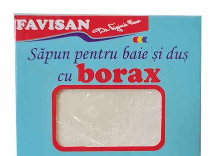 SAPUN CU BORAX, 105g - Favisan
