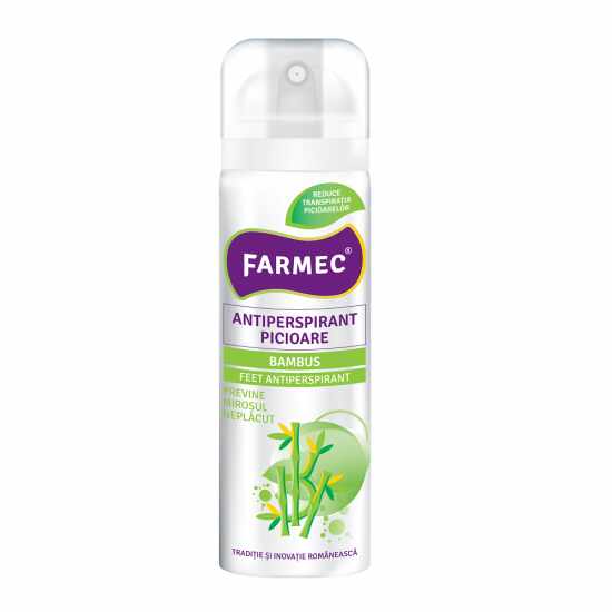 Spray antiperspirant pentru picioare, 150ml - Farmec