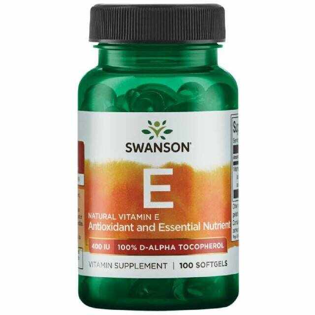 Vitamin E, 400UI, 100cps - Swanson