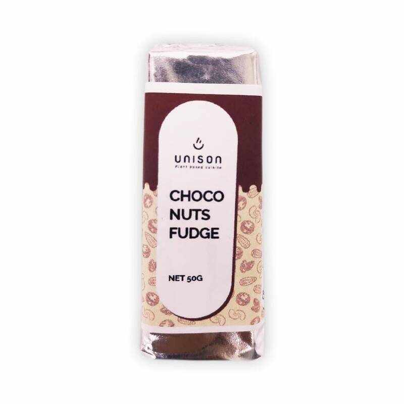 Choco Nuts Fudge Baton raw vegan, 50g - Unison