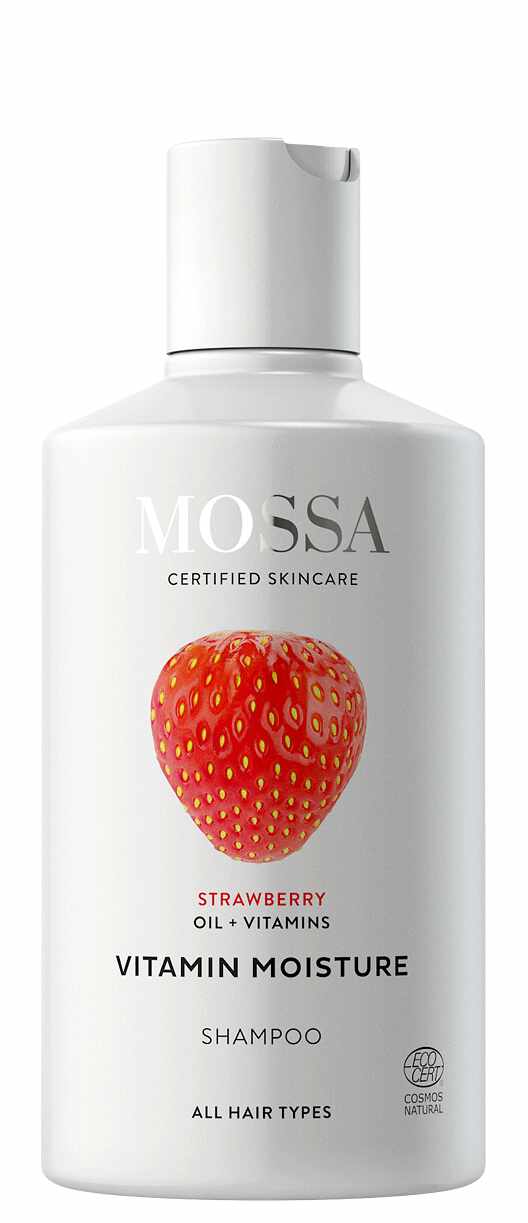 Sampon hidratant pentru toate tipurile de par, Vitamin Moisture, 300ml - Mossa