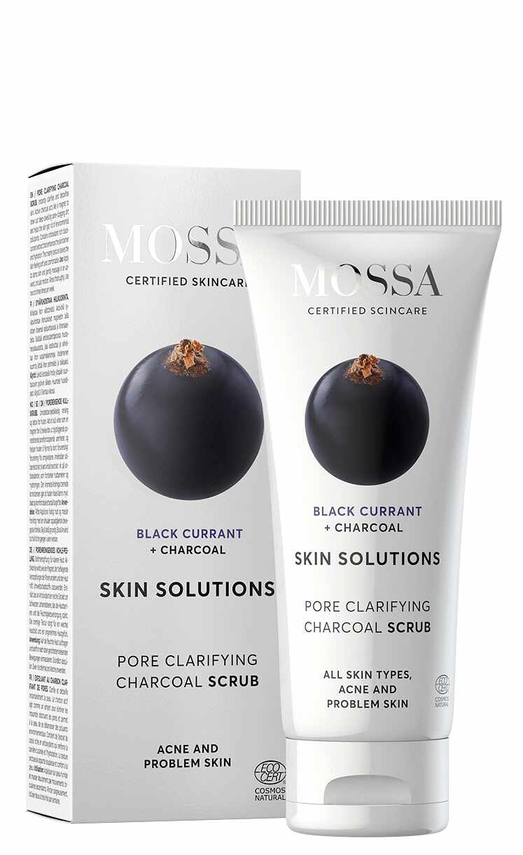 Scrub pentru curatarea porilor, Skin Solutions, 60ml - Mossa