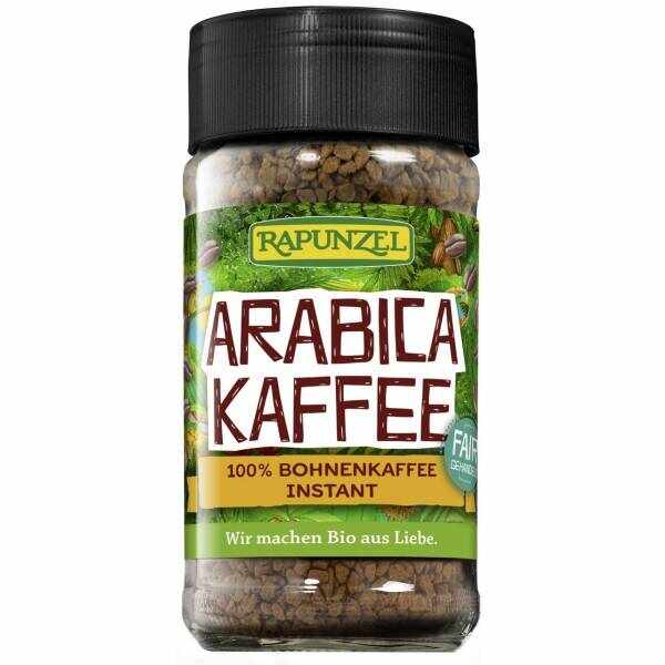 Cafea instant Arabica, eco-bio, 100g - Rapunzel