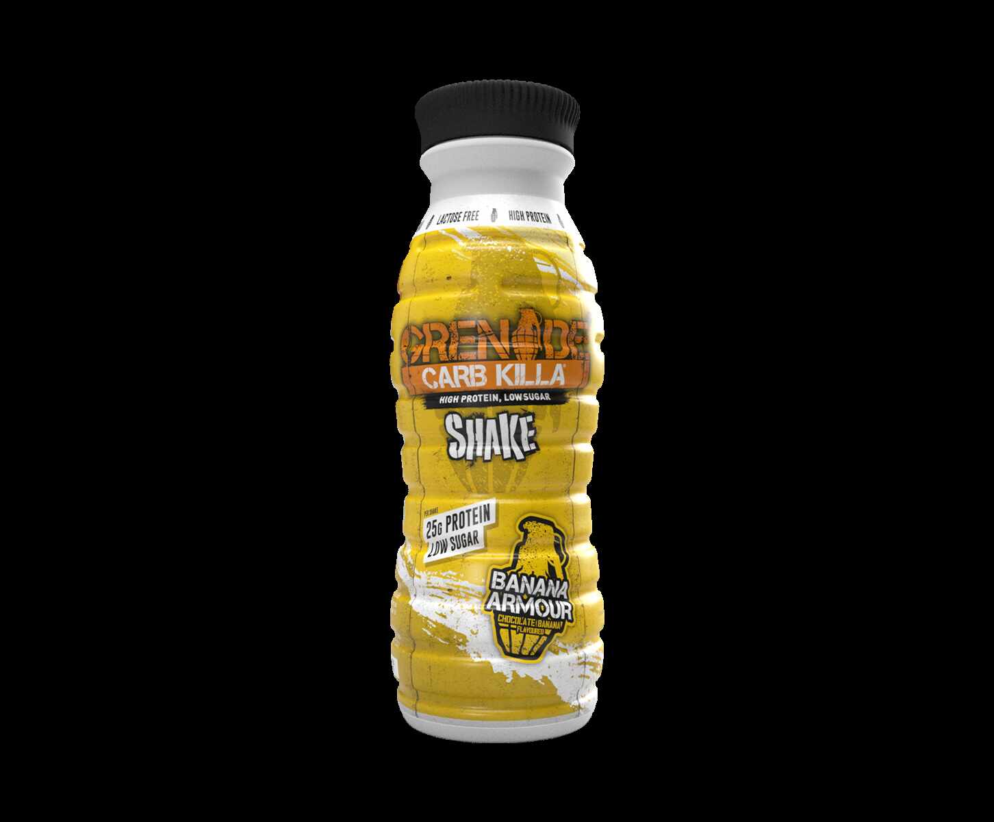Carb Killa Protein Shake, Shake Proteic Rtd Cu Aroma De Banane, 330ml - Grenade