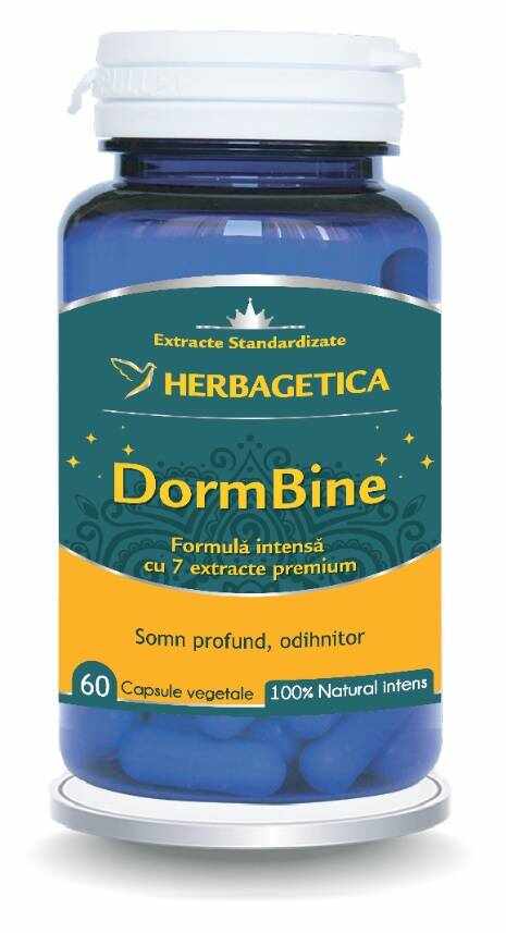 DormBine, 60cps si 30cps - Herbagetica 30 capsule