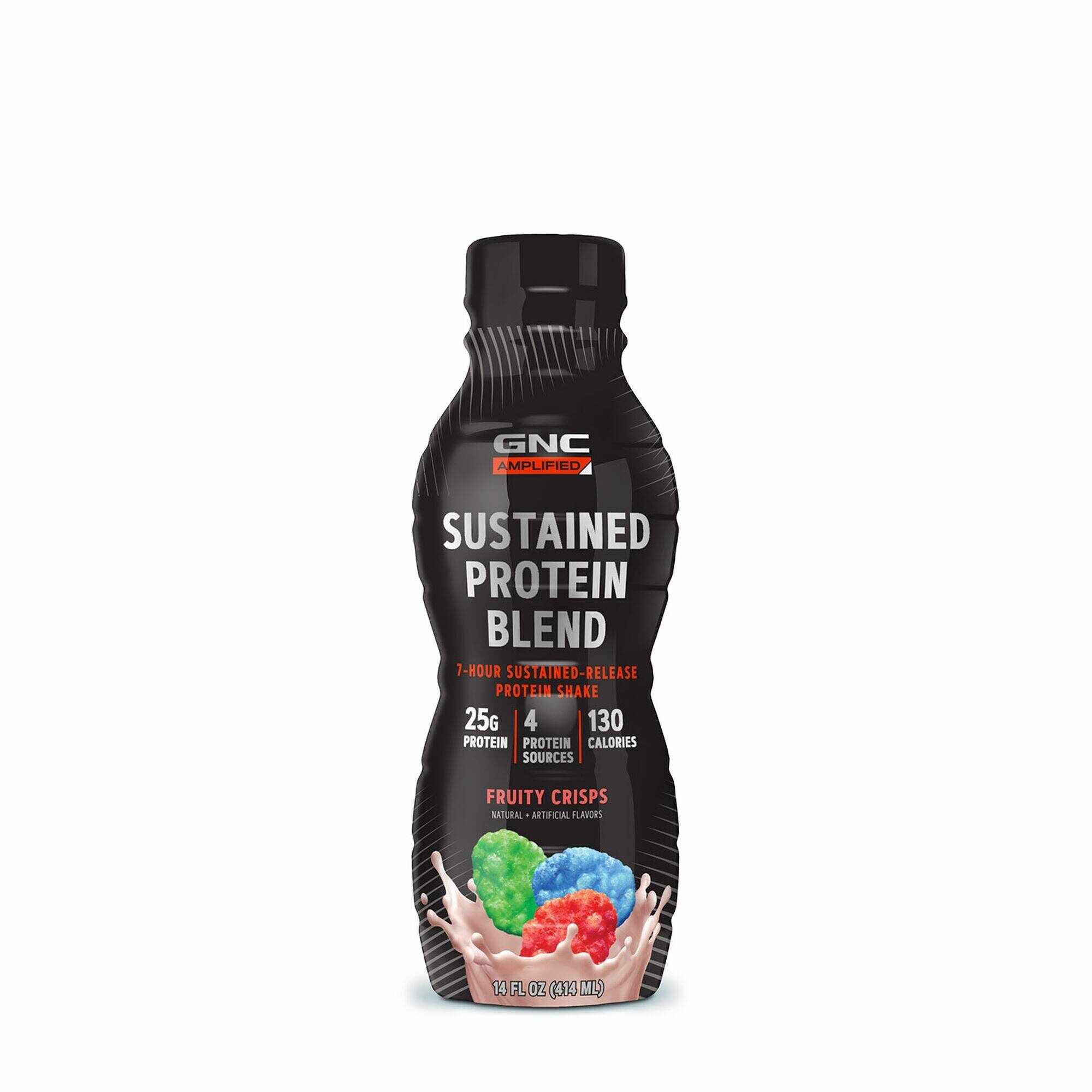 Sustained protein blend shake proteic rtd, cu aroma de cereale fructate, 414ml - Gnc