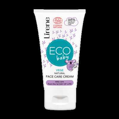 Crema de fata naturala pentru copii, eco-bio, 50ml - Lirene