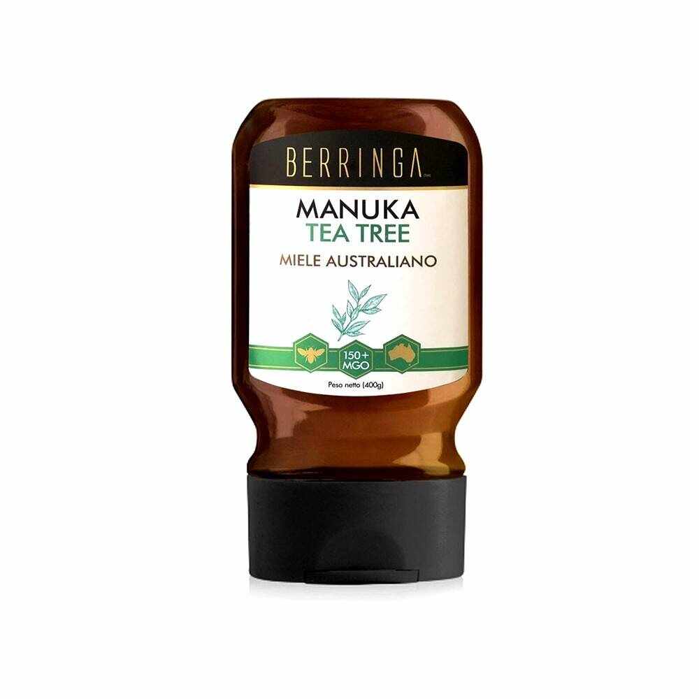 Miere de Manuka si arbore de ceai MGO 150+ 400g - Berringa