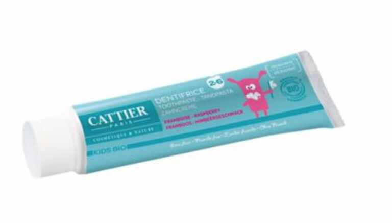 Pasta bio de dinti fara fluor pentru copii, 50ml - Cattier