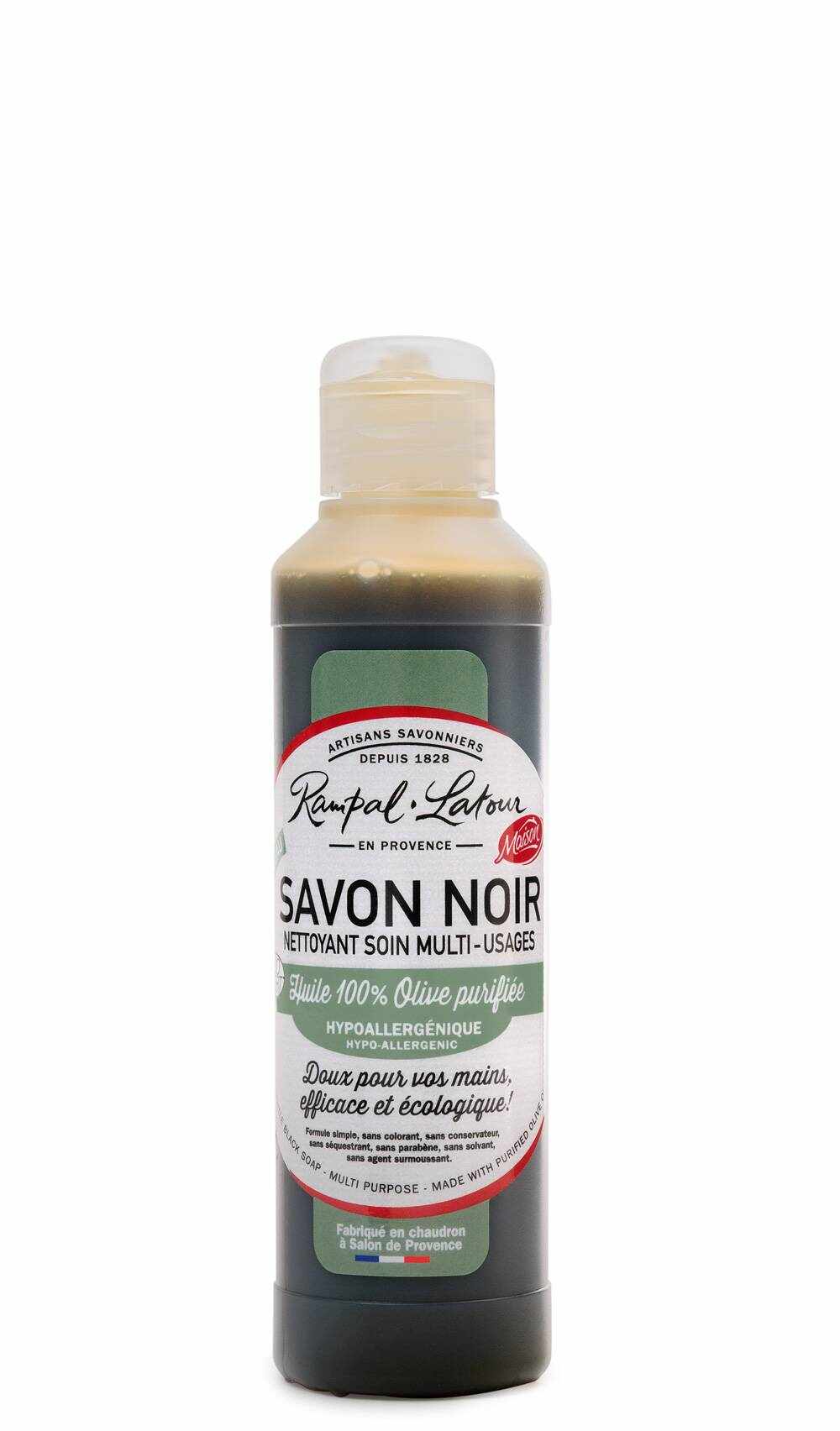 Savon Noir - Sapun negru hipoalergenic - concentrat natural toate suprafetele 250ml - Rampal Latour