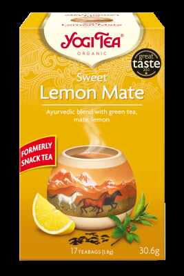Ceai de LAMAIE, MATE SI CEAI VERDE 17pl ECO-BIO - Yogi Tea