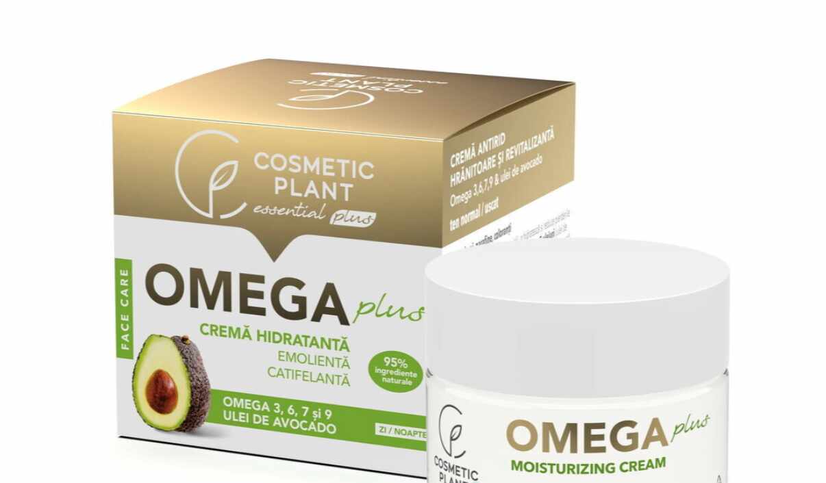 Crema Hidratanta si Catifelanta de Zi si Noapte Omega Plus, 50ml - Cosmetic Plant