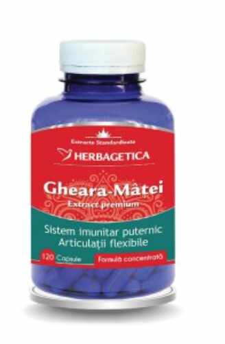 Gheara-matei extract standardizat - Herbagetica 120 capsule