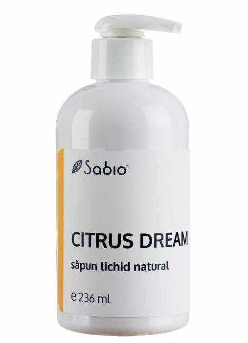 Sapun lichid natural – Citrus Dream – 236ml - Sabio