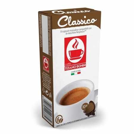 Bonini Classico 10 capsule cafea compatibile Nespresso