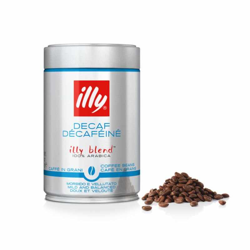 Illy Espresso Decaf 250g cafea boabe profesionala