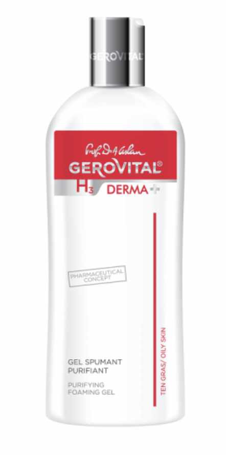 Gel spumant purifiant, Gerovital Derma H3, 200ml - Gerovital