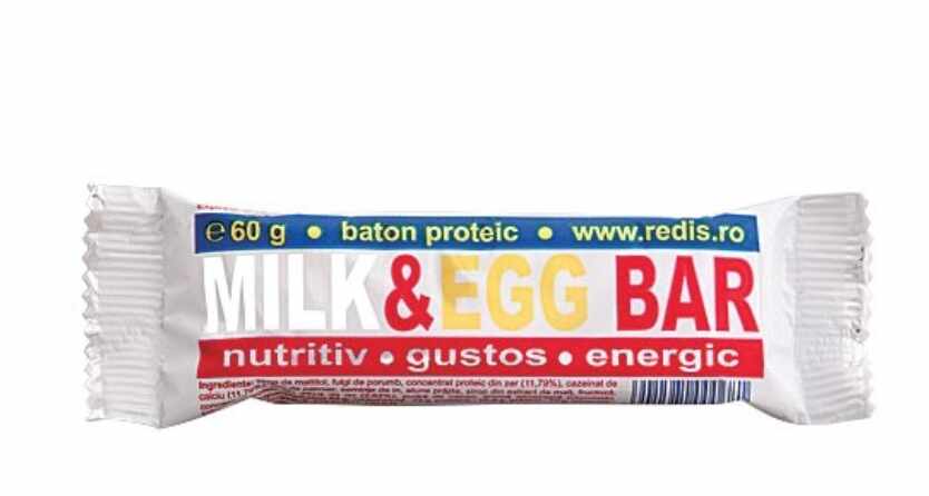 Milk & Egg Bar, 60g - Redis