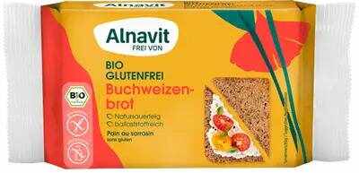 Paine cu hrisca fara gluten, eco-bio, 250g - Alnavit