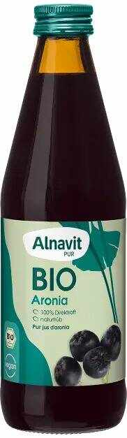 Suc de aronia, eco-bio, 330ml - Alnavit
