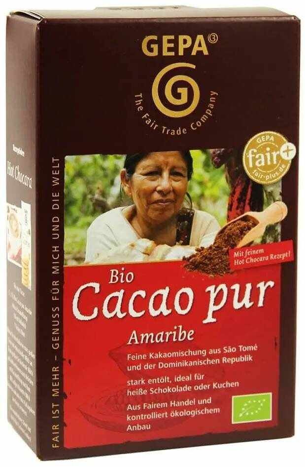 Cacao pura degresata Amaribe, eco-bio100 g Gepa