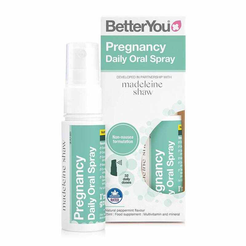 Pregnancy Oral Spray, 25ml - BetterYou