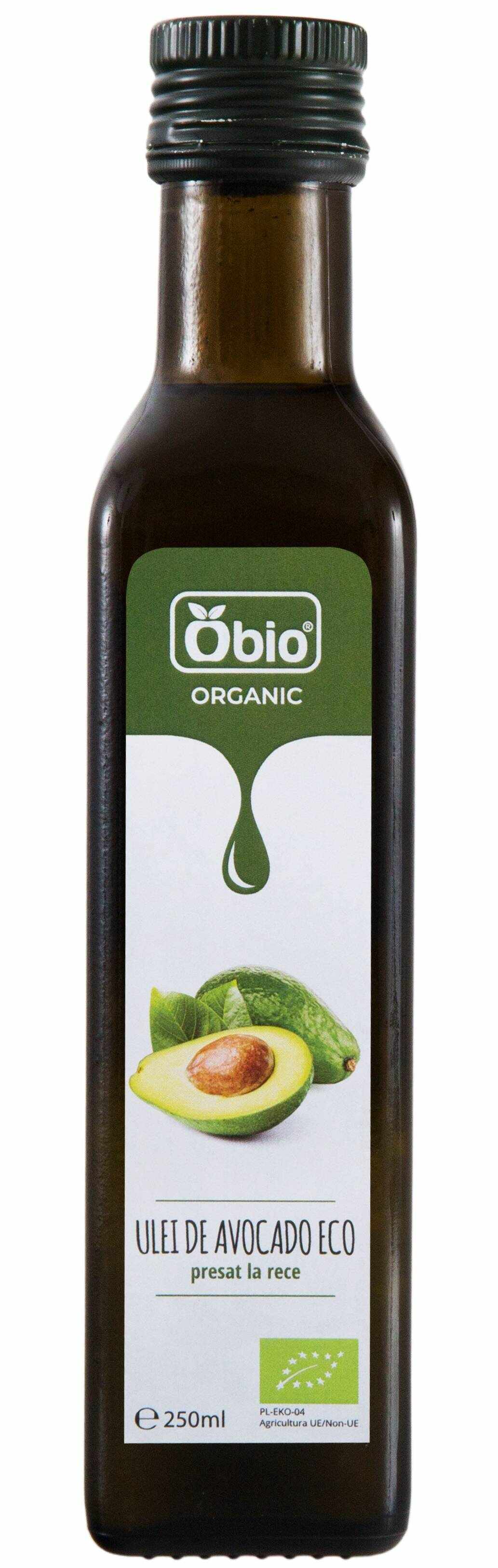Ulei de avocado, eco-bio, 250ml Obio