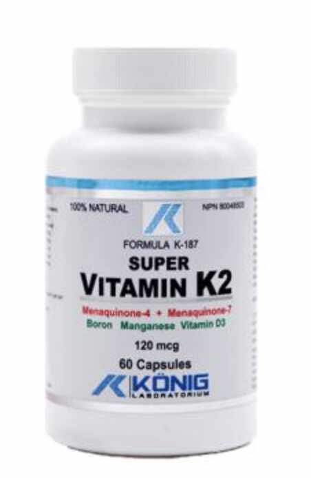 Vitamin K2, Konig Laboratorium, 60cps - Organika