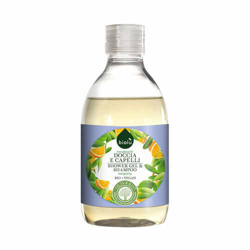 Gel de duș/șampon ecologic cu provitamina B5, 300ml | Biolu