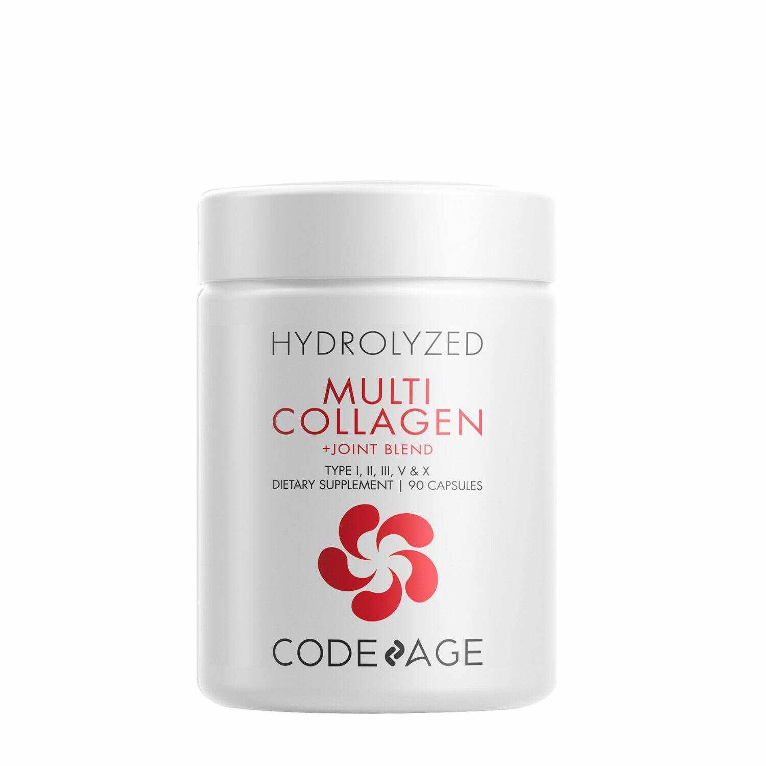 Hydrolyzed Multi Collagen + Joint Blend, Colagen Hidrolizat + ameste sanatatea articulatiilor, 90cps, Codeage