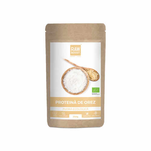 Proteină de orez pudră ECO 250g | Rawboost
