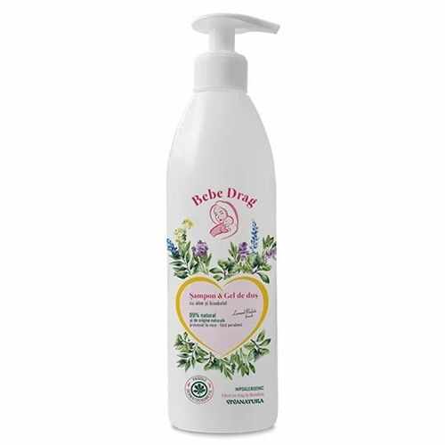 Bebe Drag Șampon – Gel de Duș cu Aloe și Bisabolol, 500ml | Vivanatura