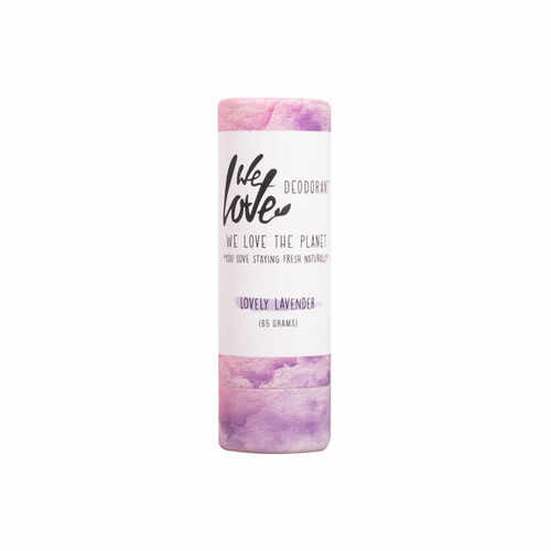 Deodorant Natural Stick - Lovely Lavender, 65g | We Love The Planet