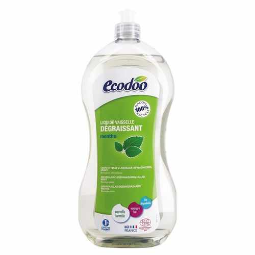 Detergent Bio Vase Ultradegresant cu Oțet și Mentă, 1000ml | Ecodoo