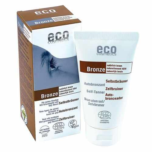 Fluid Autobronzant Bio Pentru Față și Corp cu Rodie și Extract de Goji, 75ml | Eco Cosmetics