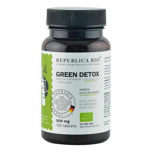 Green Detox, 120 tablete ECO| Republica BIO