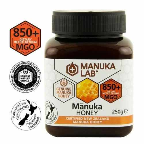 Miere de Manuka, MGO 850+ Noua Zeelandă Naturală, 250g | MANUKA LAB