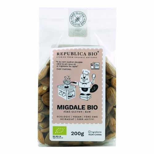 Migdale Fără Gluten, 200g ECO| Republica BIO