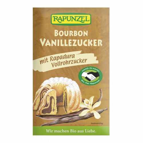 Zahar Vanilie Bourbon integral bio, 8g ECO | Rapunzel