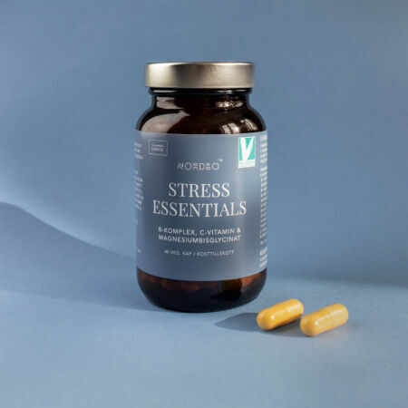 Stress Essentials - B-complex cu vitamina C si Magneziu – 60 capsule | Nordbo