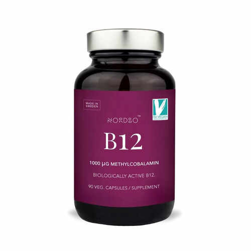 Vitamina B12 - vegan - 90 capsule | Nordbo
