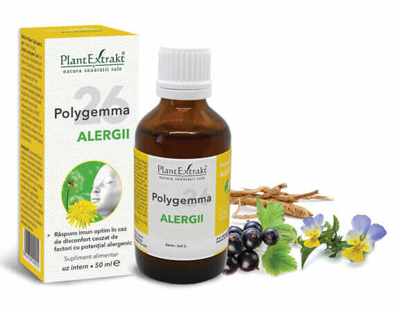 Polygemma alergii, 50ml, plantextrakt