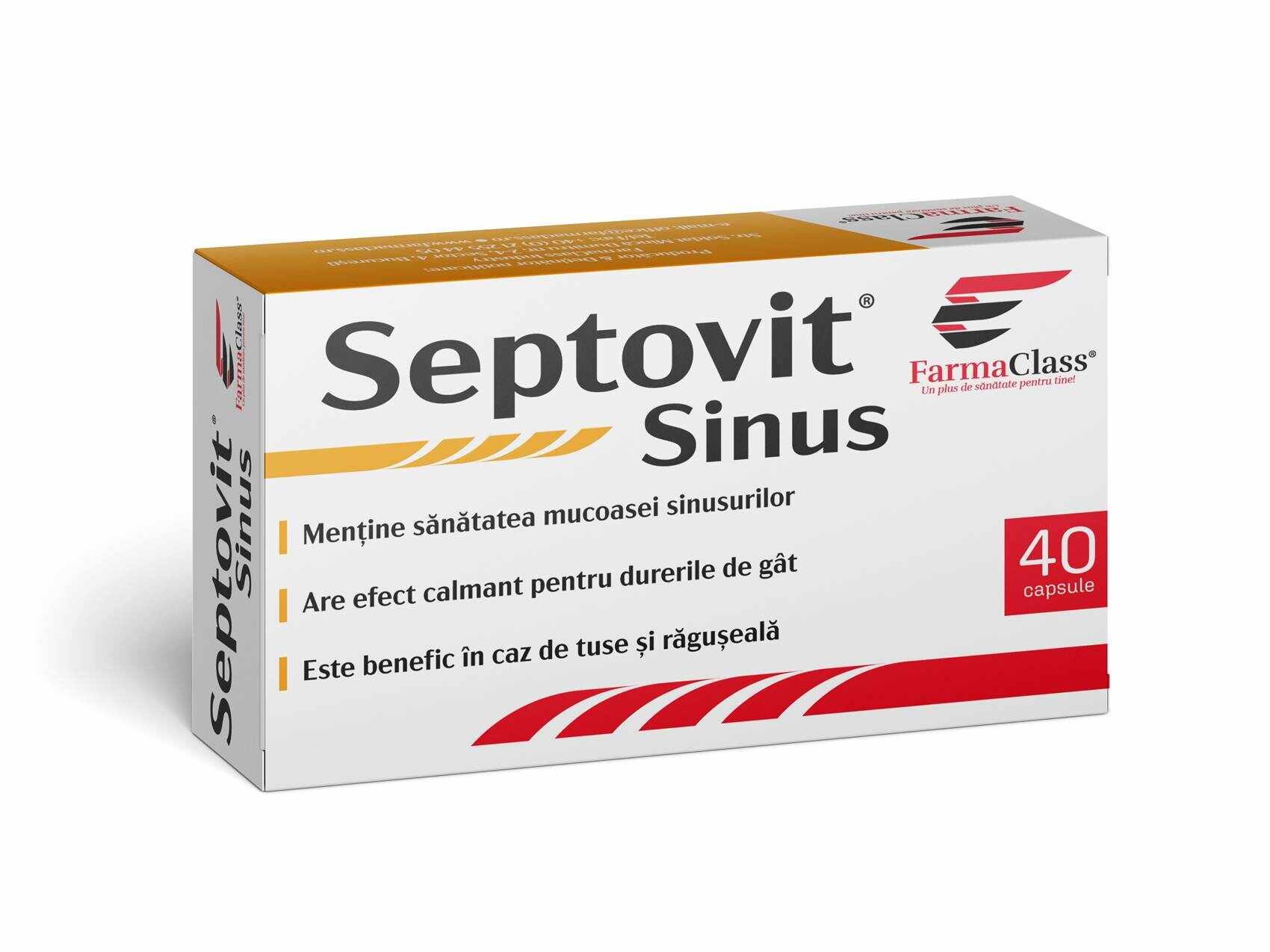 SEPTOVIT SINUS, 40 capsule, FARMA CLASS