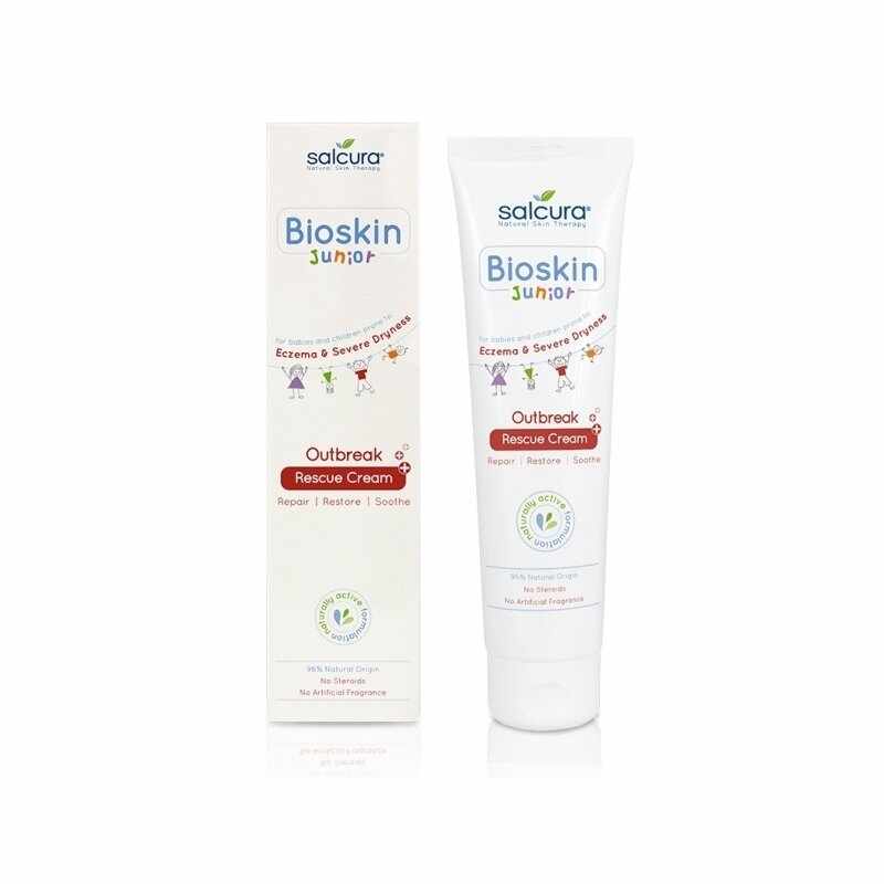 Crema Bioskin Junior reparatoare si calmanta, pt. bebelusi si copii, piele uscata cu eczeme, Salcura 150 ml