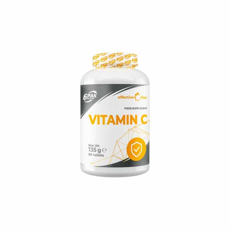 Vitamina C 1000mg, 90 tablete, 6Pak Nutrition